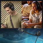 ZS0217 Gaming Noise Cancelling Headphone Cable for BOSE QC35I / QC35II