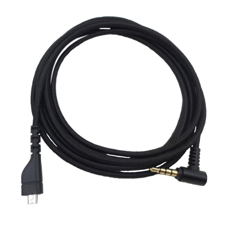 ZS0169 USB Braided Headphone Audio Cable for SteelSeries Arctis 3 / 5 / 7 / Pro, ZS0169