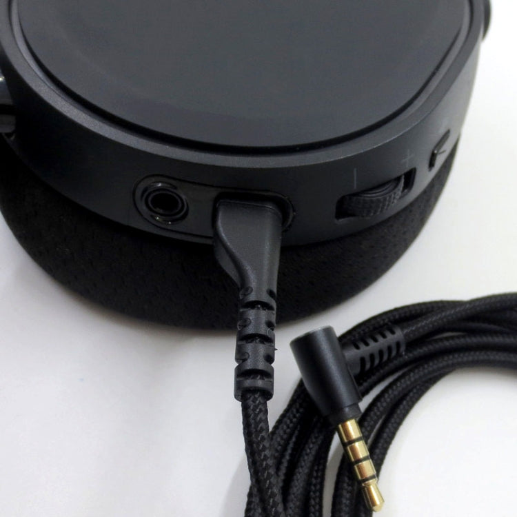 ZS0169 USB Braided Headphone Audio Cable for SteelSeries Arctis 3 / 5 / 7 / Pro, ZS0169
