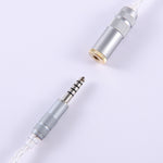 ZS0021 2.5mm Male to 4.4mm Female Balance Adapter Cable, 2.5mm Male to 4.4mm Female