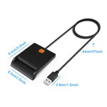 قارئ بطاقة ذكية ROCKETEK SCR1 CAC ID SIM Chip، SCR1