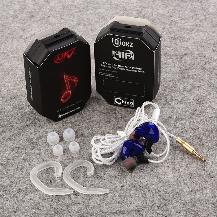 سماعات موسيقى داخل الأذن QKZ CK5 HIFI نجمة مع نفس الموسيقى