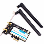 محول واي فاي مكتبي TX-9260AC Wireless-AC مزدوج النطاق 802.11ac بسرعة 1730Mbps PCI-e + بلوتوث 5.0 بطاقة شبكة WLAN لـ Intel 9260ac، TX-9260AC 1730Mbps