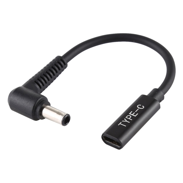 كابل شاحن محول طاقة DP 5.0 × 1.0 مم إلى Type-C أنثى