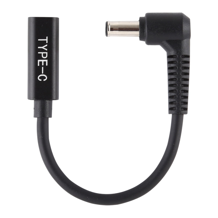 كابل شاحن محول طاقة DP 5.0 × 1.0 مم إلى Type-C أنثى