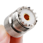 SMA Male To UHF Female RF Coaxial Connector Adapter, Male To UHF Female