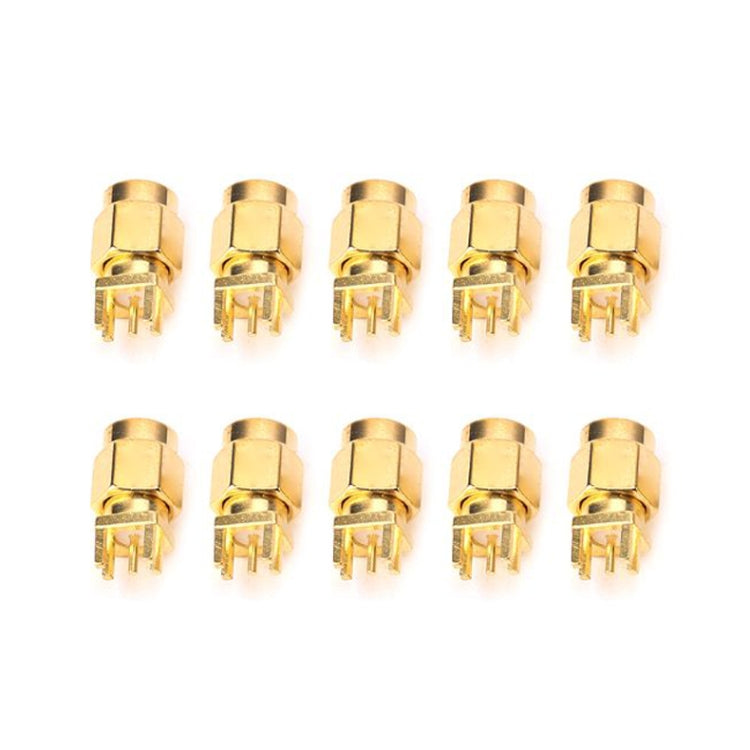 10 PCS 1.6mm SMA Female Jack PCB Clip Mount RF Connectors