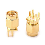 10 PCS 1.6mm SMA Female Jack PCB Clip Mount RF Connectors