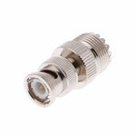 BNC Male Plug To UHF SO239 UHF SO239 PL-259 Female Jack RF Adapter