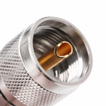 UHF Male PL259 Clamp Adapter