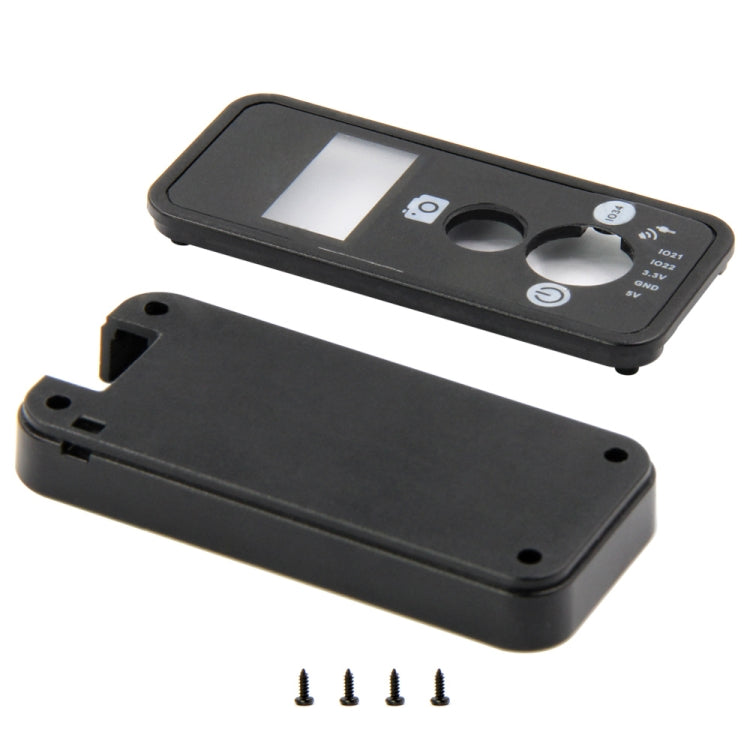 غطاء بلاستيكي أسود TTGO لجهاز TTGO T-Camera ESP32 WROVER & PSRAM Module، غطاء بلاستيكي أسود