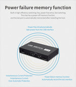 2x4 USB Switch 2 Port PCs Sharing 4 Devices for Printer Keyboard Mouse Monitor, 2x4 USB Switc