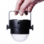 YouOKLight YK2278 إضاءة حفلات دي جي مفعلة بالصوت بقوة 3 واط، كرة ديسكو RBG، مصباح ستروب، إضاءة مسرحية مع 7 أوضاع، بدون جهاز تحكم عن بعد