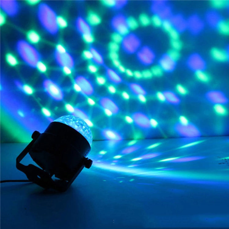 YouOKLight YK2278 إضاءة حفلات دي جي مفعلة بالصوت بقوة 3 واط، كرة ديسكو RBG، مصباح ستروب، إضاءة مسرحية مع 7 أوضاع، بدون جهاز تحكم عن بعد