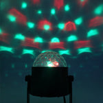 YouOKLight YK2278 إضاءة حفلات دي جي مفعلة بالصوت بقوة 3 واط، كرة ديسكو RBG، مصباح ستروب، إضاءة مسرحية مع 7 أوضاع، بدون جهاز تحكم عن بعد