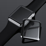 2pcs mocolo 0.33mm 9H 3D Round Edge Tempered Glass Film, Apple Watch Series 3 38mm, Apple Watch Series 3 40mm, Apple Watch Series 4 42mm, Apple Watch Series 4 44mm