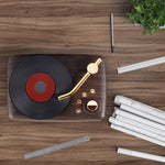 Retro Style Bluetooth Speaker, Built-in High-sensitivity FM Receiving Antenna, Long-term Voyage, T12 (Brown)