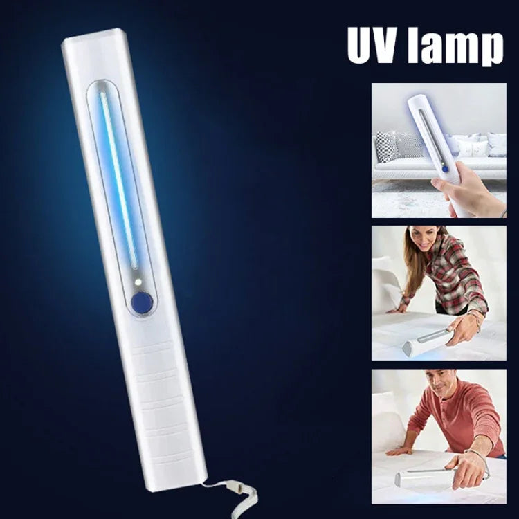 Portable Handheld 3W UV Germicidal Disinfection Lamp Personal Car Travel UV Fast Disinfection Stick, UV Fast Disinfection Stick