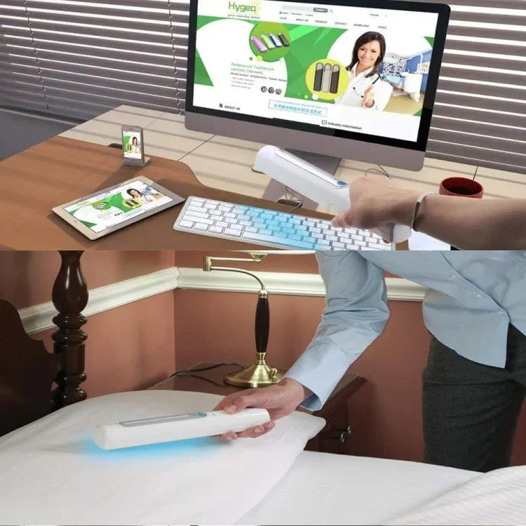 Portable Handheld 3W UV Germicidal Disinfection Lamp Personal Car Travel UV Fast Disinfection Stick, UV Fast Disinfection Stick