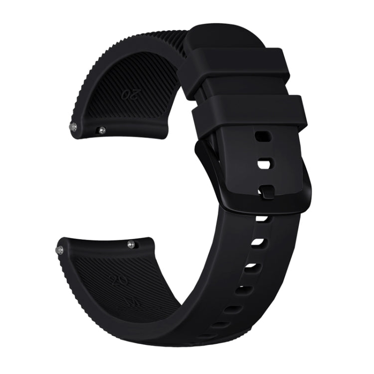 20mm For Huami Amazfit GTS / Samsung Galaxy Watch Active 2 / Gear Sport Silicone Strap