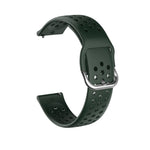 20mm For Huami Amazfit GTS / Samsung Galaxy Watch Active 2 / Huawei Watch GT2 42MM Breathable Porous Strap with Inner Buckle