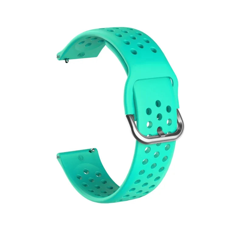 20mm For Huami Amazfit GTS / Samsung Galaxy Watch Active 2 / Huawei Watch GT2 42MM Breathable Porous Strap with Inner Buckle