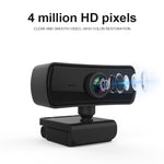 كاميرا ويب C3 بدقة 400W بكسل، دقة 2K، تركيز تلقائي، HD 1080P، دوران 360 درجة للبث المباشر، مؤتمرات الفيديو، مع ميكروفون USB بدون تعريف، C3