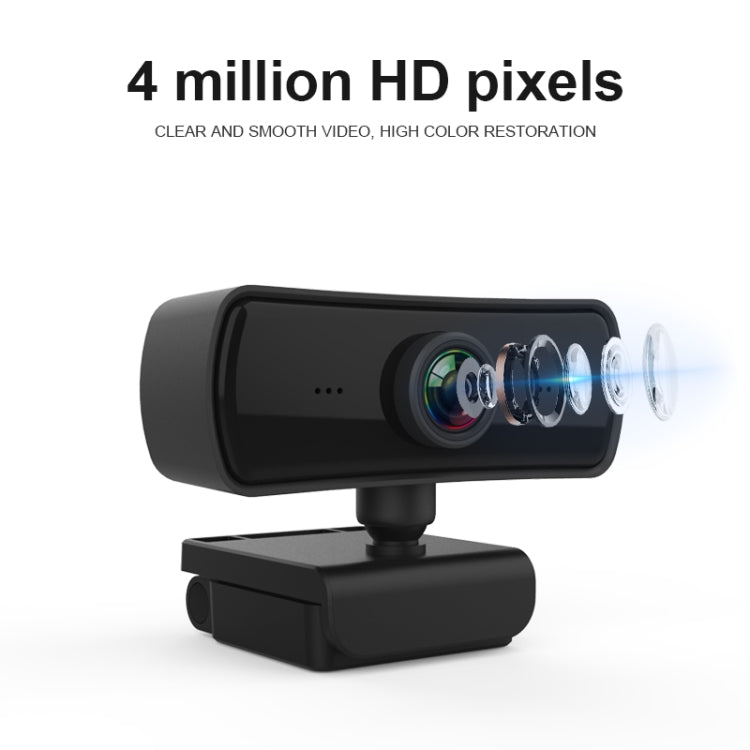كاميرا ويب C3 بدقة 400W بكسل، دقة 2K، تركيز تلقائي، HD 1080P، دوران 360 درجة للبث المباشر، مؤتمرات الفيديو، مع ميكروفون USB بدون تعريف، C3