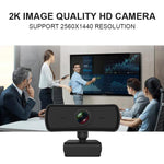 كاميرا ويب C3 بدقة 400W بكسل، دقة 2K، تركيز تلقائي، HD 1080P، دوران 360 درجة للبث المباشر، مؤتمرات الفيديو، مع ميكروفون USB بدون تعريف، C3
