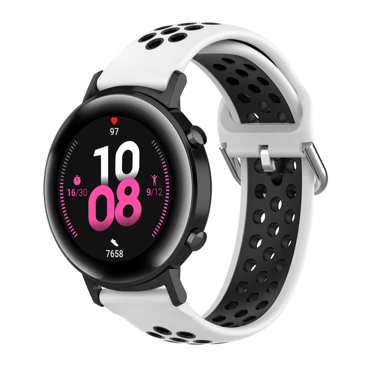20mm For Huami Amazfit GTS / Samsung Galaxy Watch Active 2 / Huawei Watch GT2 42MM Fashion Inner Buckle Silicone Strap