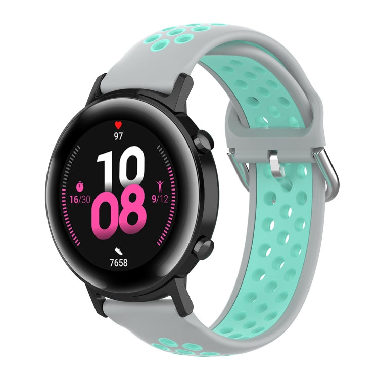 20mm For Huami Amazfit GTS / Samsung Galaxy Watch Active 2 / Huawei Watch GT2 42MM Fashion Inner Buckle Silicone Strap