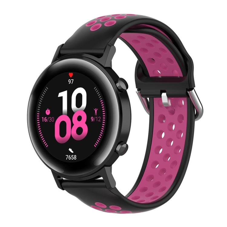 20mm For Huami Amazfit GTS / Samsung Galaxy Watch Active 2 / Huawei Watch GT2 42MM Fashion Inner Buckle Silicone Strap