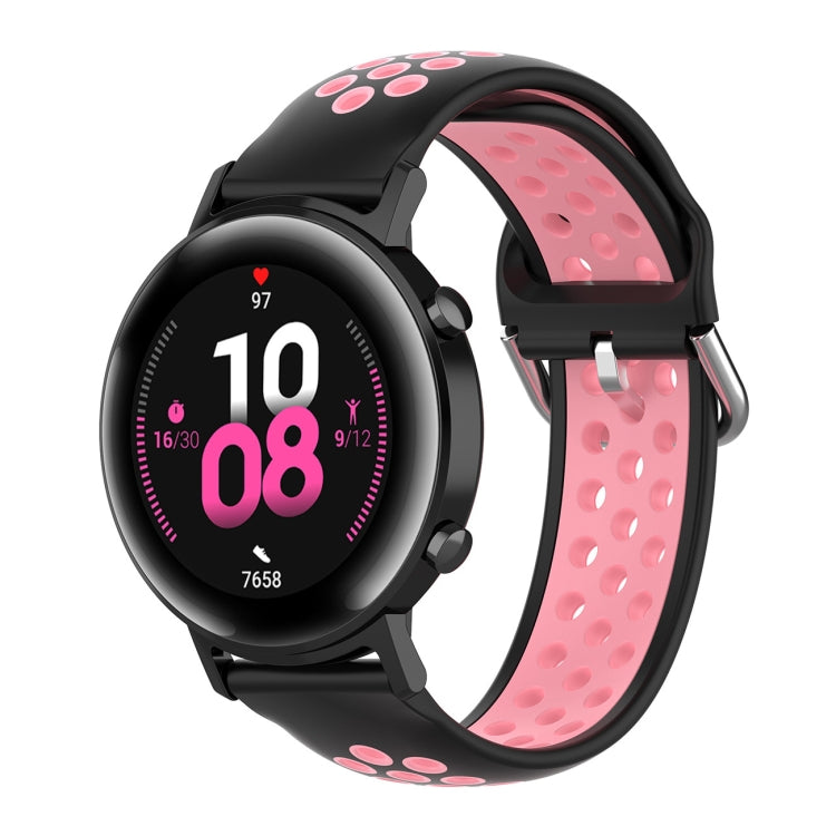 20mm For Huami Amazfit GTS / Samsung Galaxy Watch Active 2 / Huawei Watch GT2 42MM Fashion Inner Buckle Silicone Strap