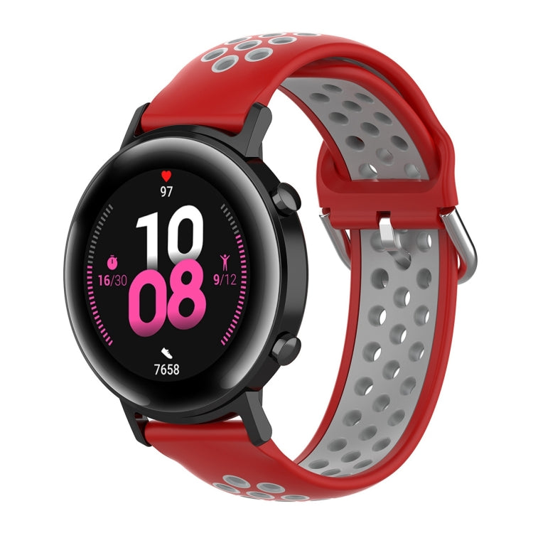 20mm For Huami Amazfit GTS / Samsung Galaxy Watch Active 2 / Huawei Watch GT2 42MM Fashion Inner Buckle Silicone Strap