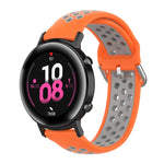 20mm For Huami Amazfit GTS / Samsung Galaxy Watch Active 2 / Huawei Watch GT2 42MM Fashion Inner Buckle Silicone Strap