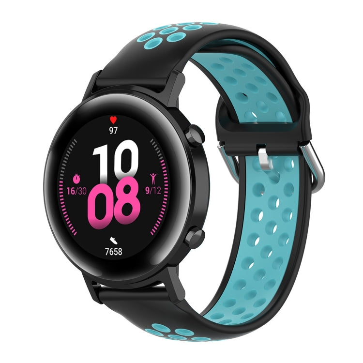 20mm For Huami Amazfit GTS / Samsung Galaxy Watch Active 2 / Huawei Watch GT2 42MM Fashion Inner Buckle Silicone Strap