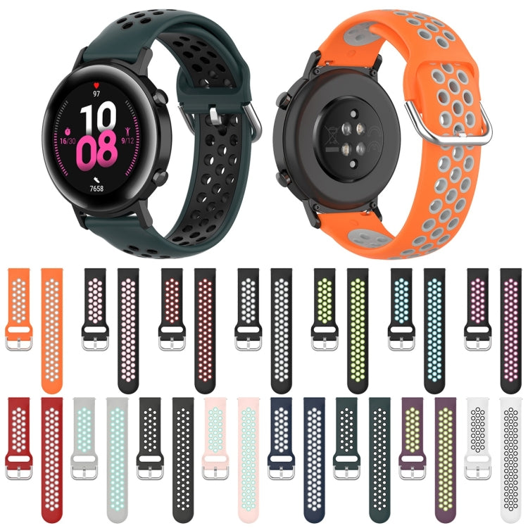 20mm For Huami Amazfit GTS / Samsung Galaxy Watch Active 2 / Huawei Watch GT2 42MM Fashion Inner Buckle Silicone Strap