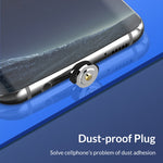 كابل شحن مغناطيسي معدني نايلون مضفر 3 في 1 USB إلى 8 دبوس + Type-C/USB-C + Micro USB، الطول: 1m