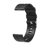 Suitable For Xiaomi Haylou Solar Watch Silicone Strap Length: 21cm, black, white, mazarine, blue, green, orange, red, pink
