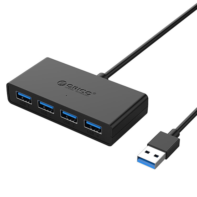 موزع USB3.0 من ORICO موديل G11-H4-U3-100-BK بأربعة منافذ