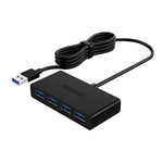 موزع USB3.0 من ORICO موديل G11-H4-U3-100-BK بأربعة منافذ