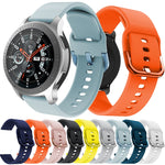 22mm For Huawei Watch GT2e/GT/GT2 46MM Color Buckle Silicone Watchband
