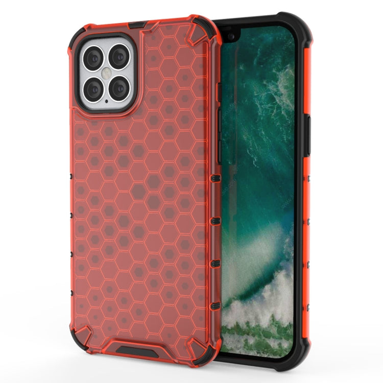 For iPhone 12 Pro Max 6.7 inch Shockproof Honeycomb PC + TPU Case, For iPhone 12 Pro Max