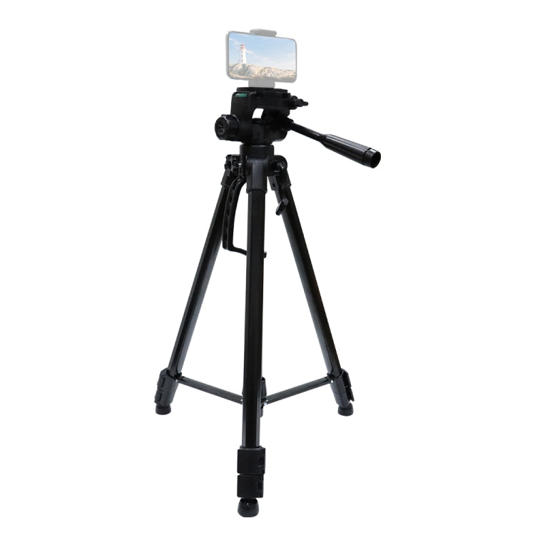 L-3600 Live Tripod with Three-Dimensional Damping Gimbal  Detachable Quick Release Plate  Height Adjustment 62-170cm for SLR Camera  Live Light  Projector ( Black), L-3600