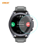 ENKAY Hat-Prince 0,2 mm 9H 2,15D Gebogene Displayschutzfolie aus gehärtetem Glas für Samsung Galaxy Watch 3 (45 mm) und Samsung Galaxy Watch 3 (41 mm)