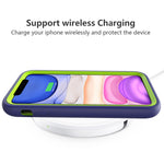 For iPhone 11 Pro Wave Pattern 3 in 1 Silicone+PC Shockproof Protective Case, For iPhone 11 Pro