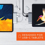 محول متعدد الوظائف 4 في 1 من نوع Type-C / USB-C إلى HDMI + AUX + USB + PD Type-C / USB-C HUB