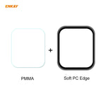 2 PCS ENKAY Hat-Prince 3D Full Screen Soft PC Edge + PMMA HD Screen Protector Film, For Apple Watch 6/5/4/SE 44mm, For Apple Watch 6/5/4/SE 40mm