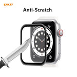 2 PCS ENKAY Hat-Prince 3D Full Screen Soft PC Edge + PMMA HD Screen Protector Film, For Apple Watch 6/5/4/SE 44mm, For Apple Watch 6/5/4/SE 40mm