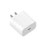 شاحن سفر 2 في 1 بواجهة USB-C / Type-C منفردة بقوة 20 واط + مجموعة كابل بيانات شحن سريع 3A PD3.0 USB-C / Type-C إلى 8 دبابيس، طول الكابل: 1 متر، قابس الولايات المتحدة، 20 واط 1 متر